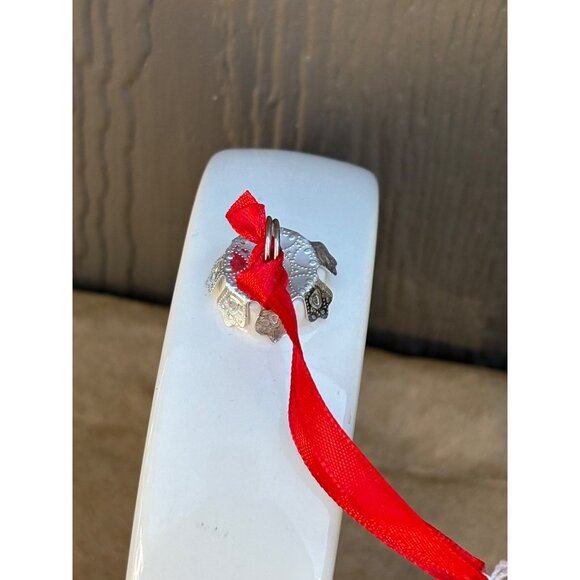 Temp-tations by Tara Ceramic Church Christmas Eve Munch Ornament Recipe Decor - Picture 5 of 7